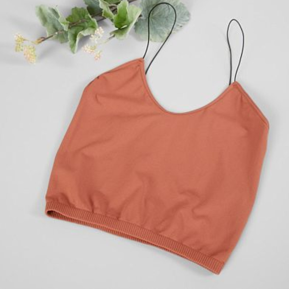 🆕 FREE PEOPLE Intimately Skinny Strap Brami - Picture 2 of 5